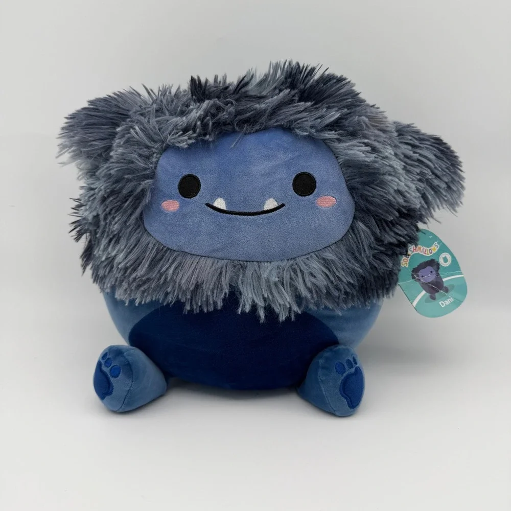 Squishmallow Dani The Navy Blue Bigfoot Yeti Stuffed Animal Plushie 11
